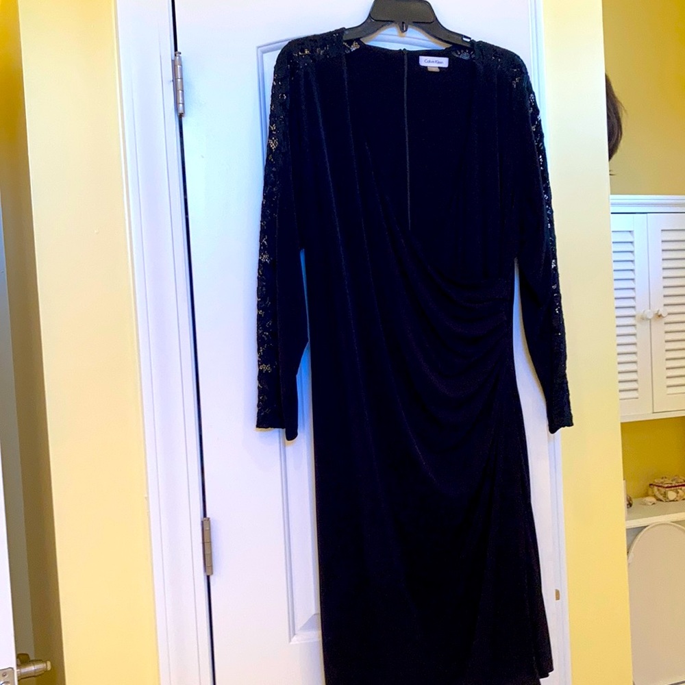 Calvin Klein black dress worn only once